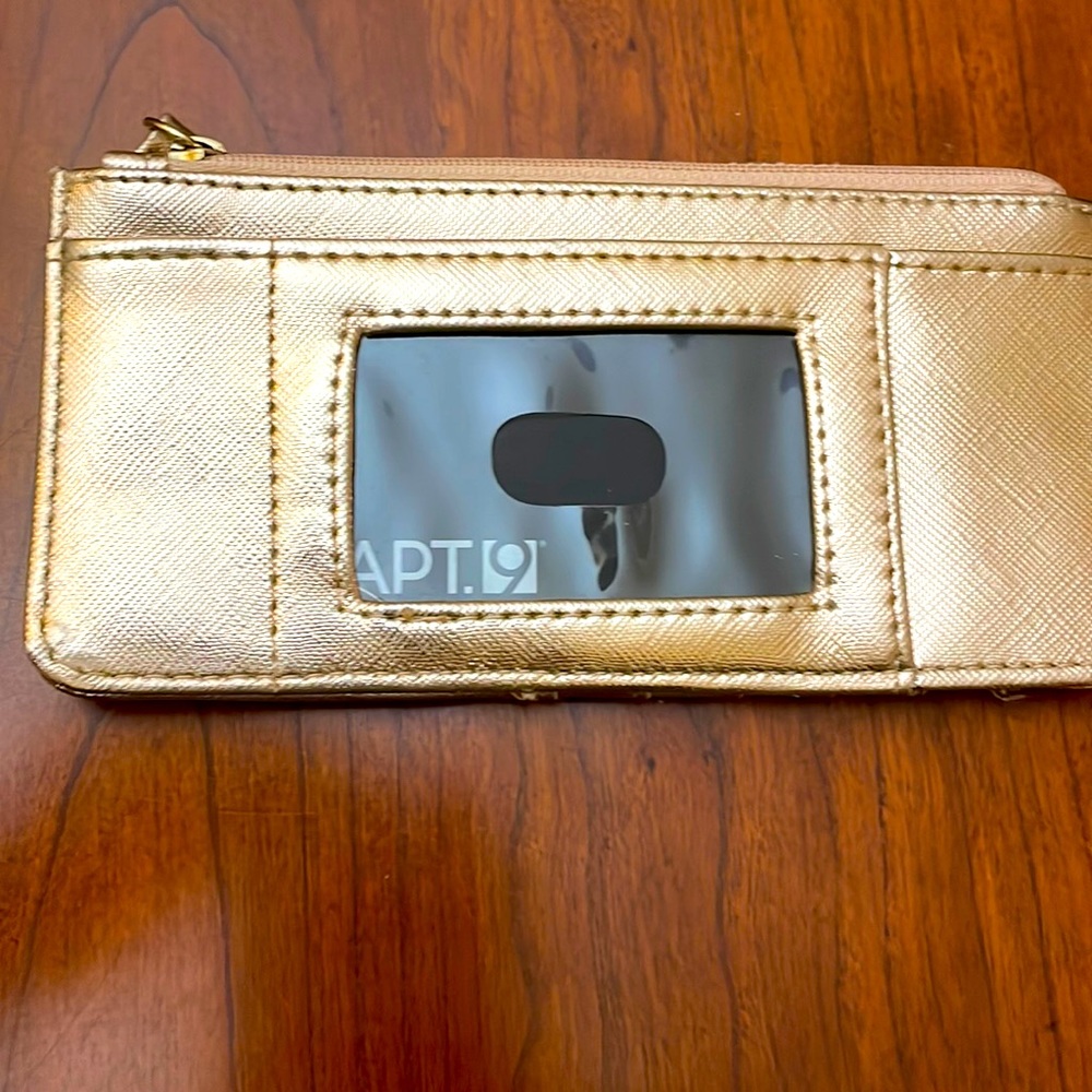 Apt 9 Flat Wallet Nwt - image 1